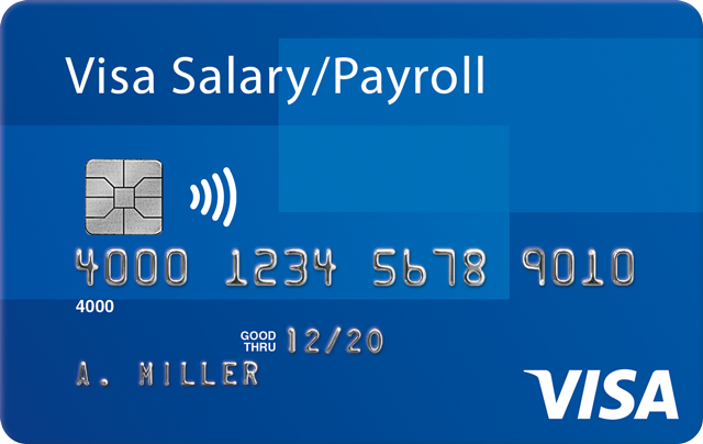 Card Visa Salary/Payroll